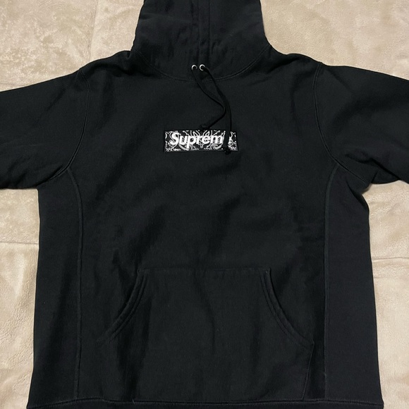 Supreme Bandana Box Logo Black Medium